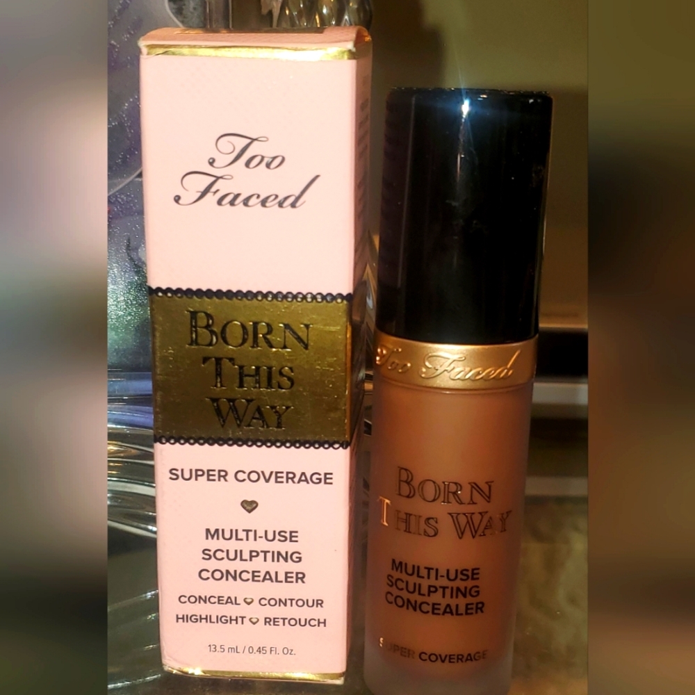 NIB TOO FACED Born This Way Concealer SABLE 0.45 Fl Oz